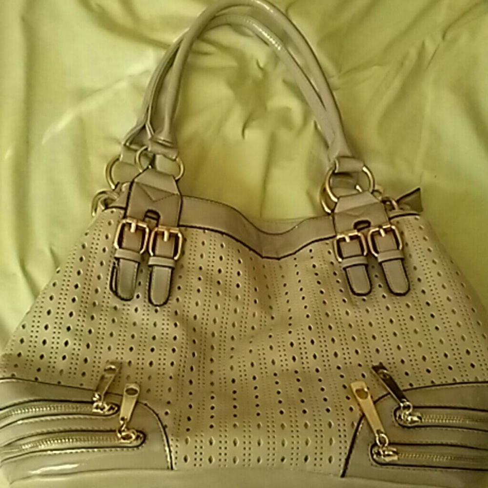 Gray women shoulder purse
